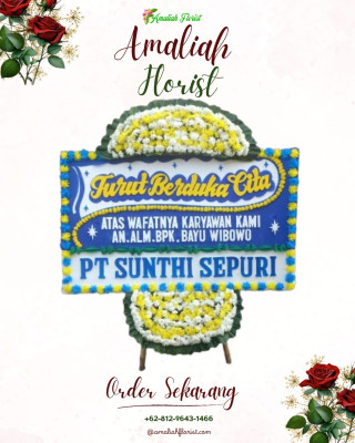Papan Bunga Duka di Mandalaherang
