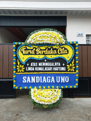 Papan Bunga Duka di Mandalaherang